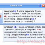Kamus 2.04 Software Download