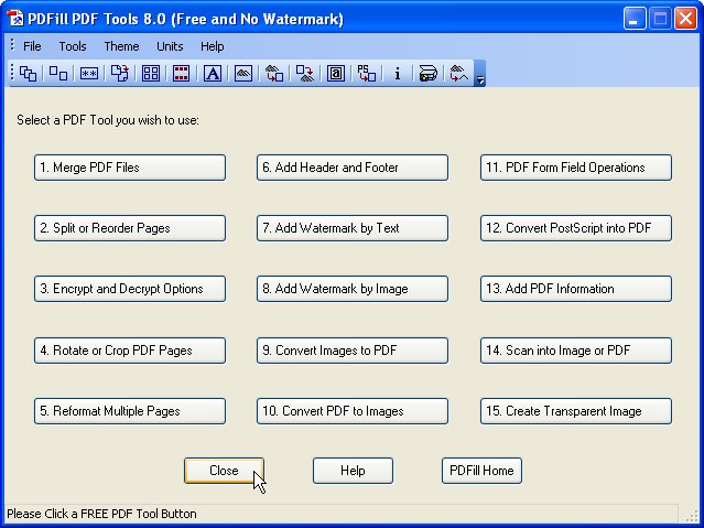 Atur dan Edit dokumen PDF dengan PDFill PDF Tools