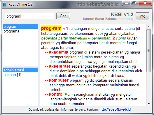 KBBI OFFLINE PDF