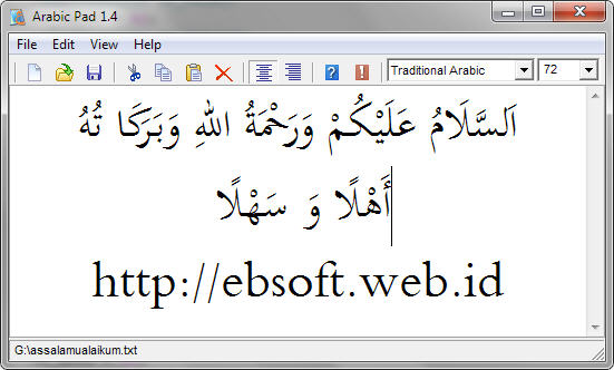 Arabic Pad Ebsoft